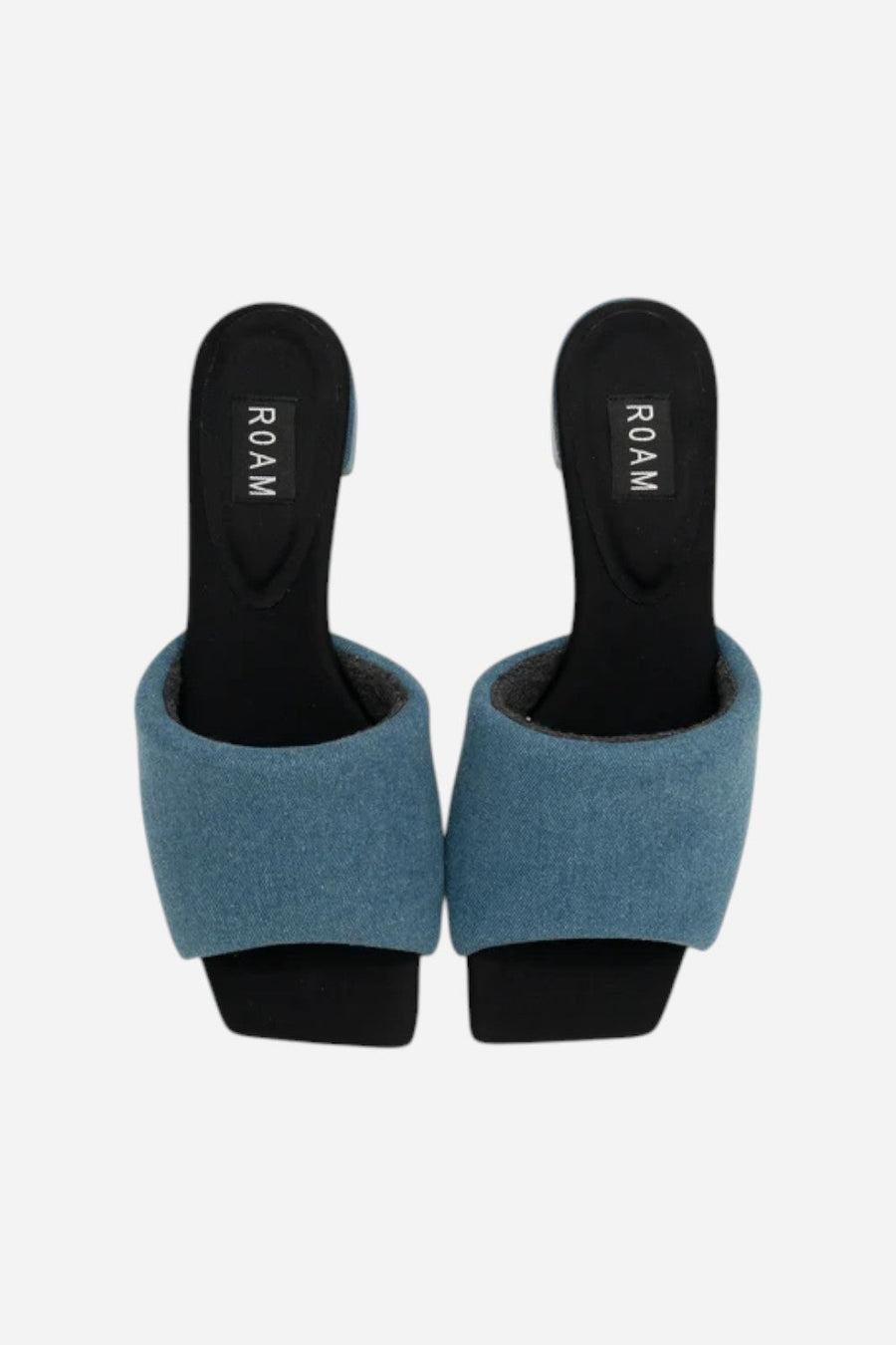 Roam Denim Sqaure Heel – back view