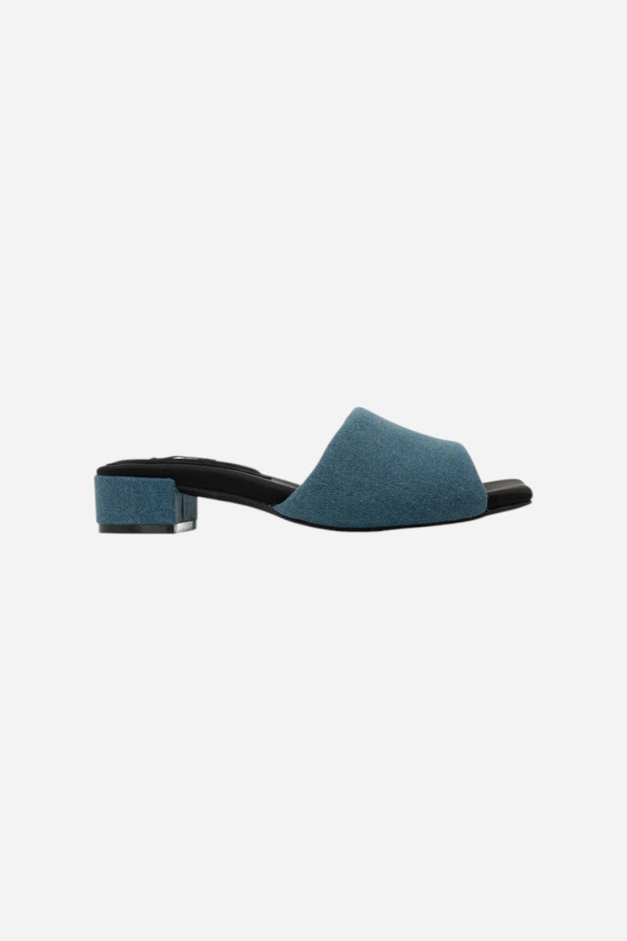 Roam Denim Sqaure Heel – front view
