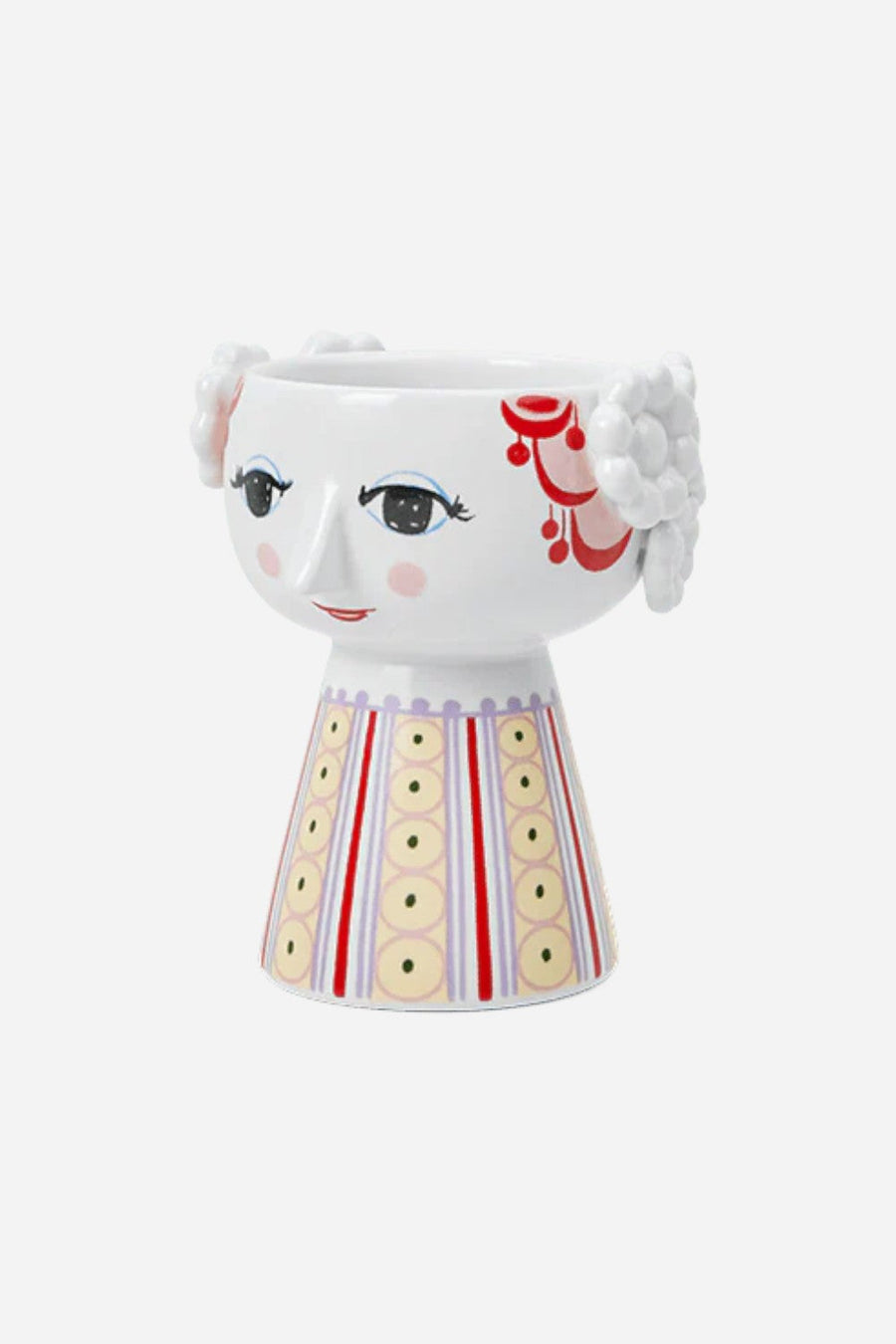 Rosendahl Bjørn Wiinblad Eva Candle Holder in Lavender – side view