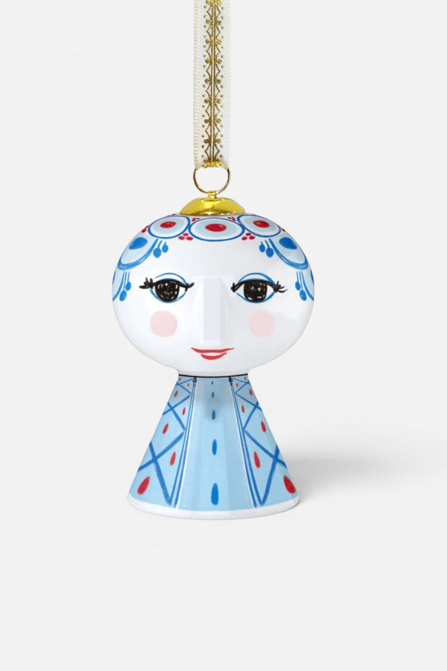Rosendahl Eva Christmas Ornament, 7.5" – flat lay