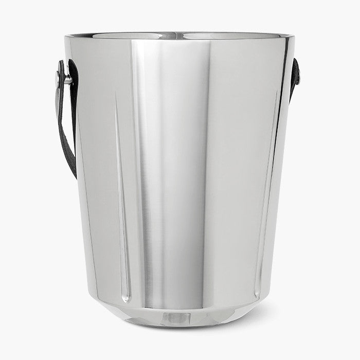 Rosendahl Grand Cru Barware Champagne Bucket in Steel - 8.9 in – back view