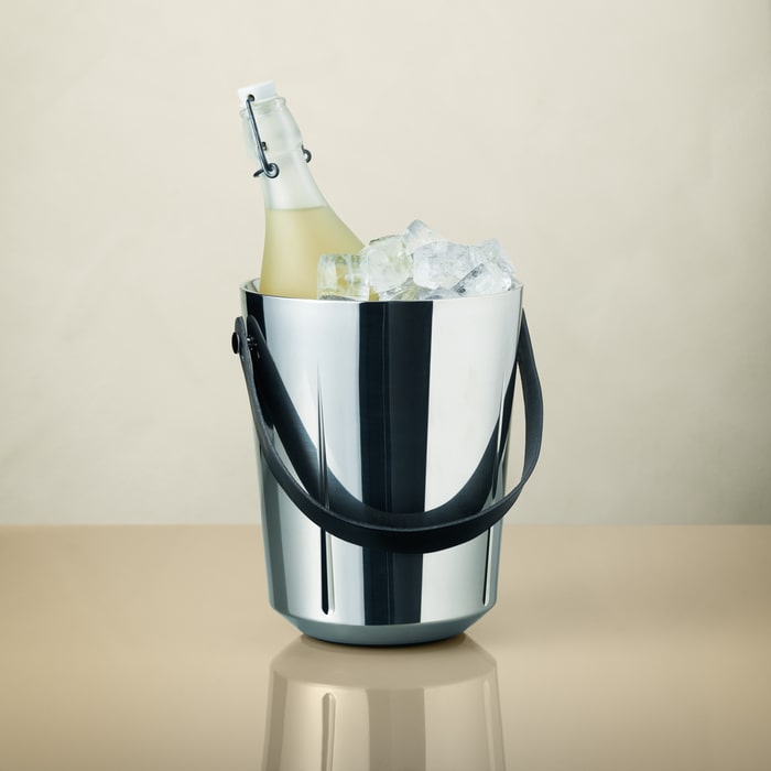 Rosendahl Grand Cru Barware Champagne Bucket in Steel - 8.9 in – detail