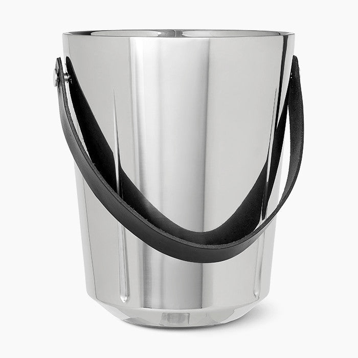 Rosendahl Grand Cru Barware Champagne Bucket in Steel - 8.9 in – side view