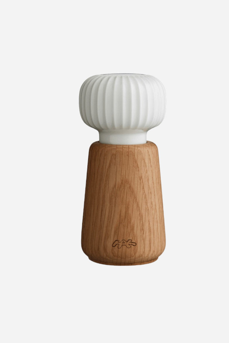 Rosendahl Kähler Hammershøi Grinder in White - 5.5 in – front view