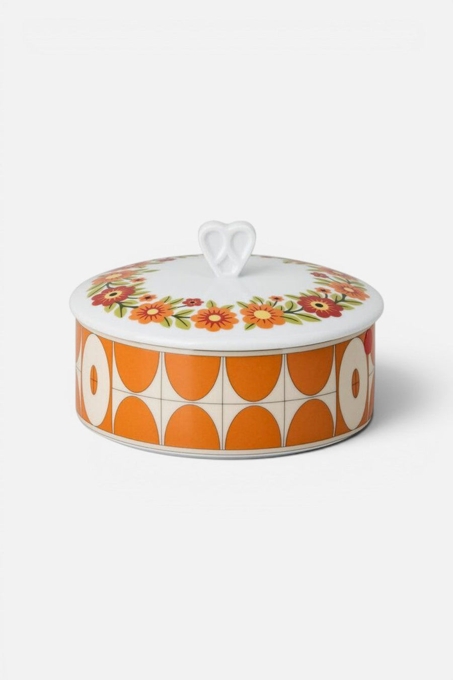 Rosenthal Home Flower Farm Covered Box – back view