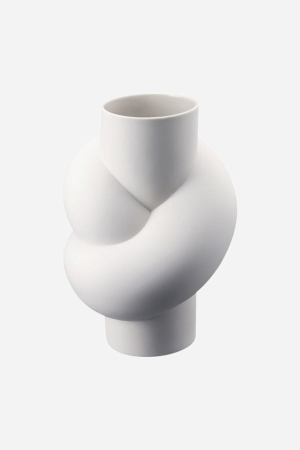 Rosenthal Node Vase in White - 9.75"