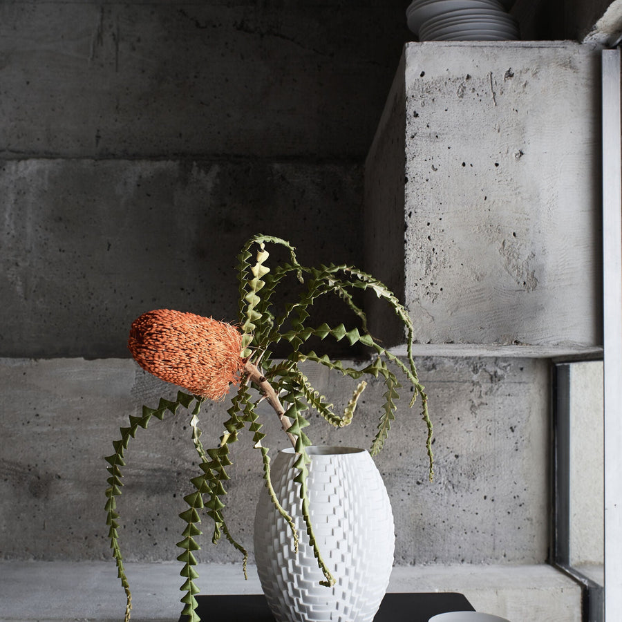 Rosenthal Phi Manhattan Vase - 8.5" – back view