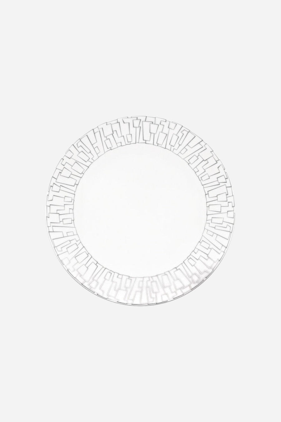 Rosenthal Tac 02 Skin Platinum Salad Plate - 8.5" – front view