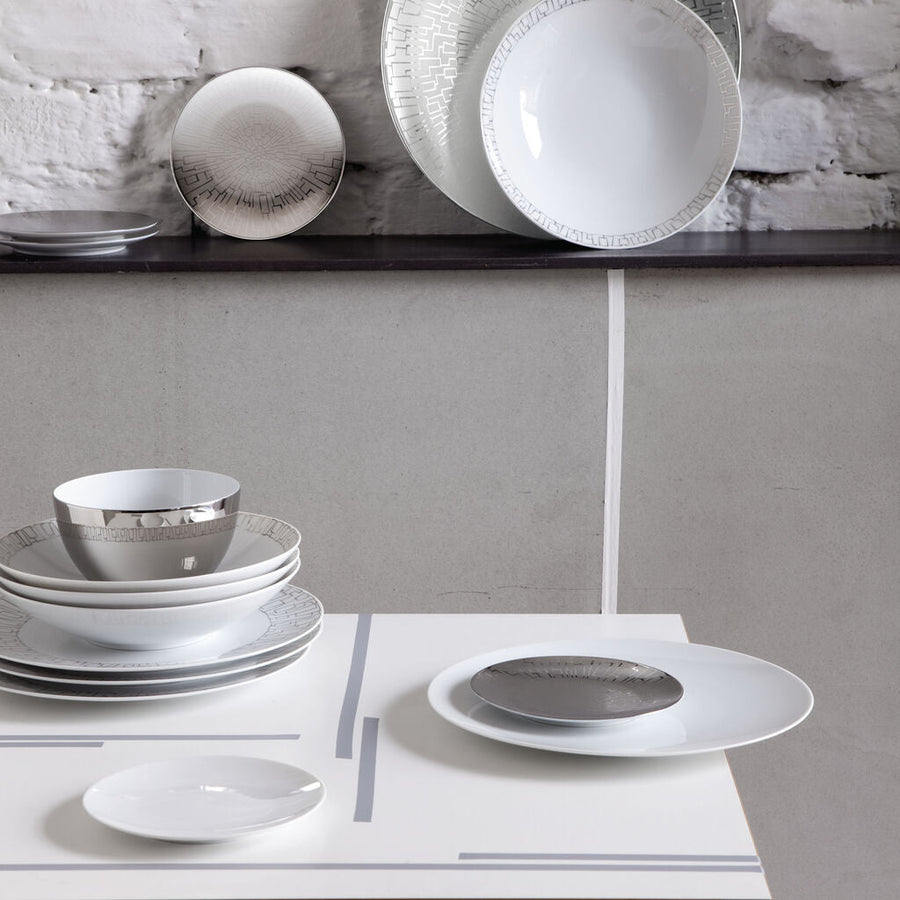 Rosenthal Tac 02 Skin Platinum Service Plate – back view