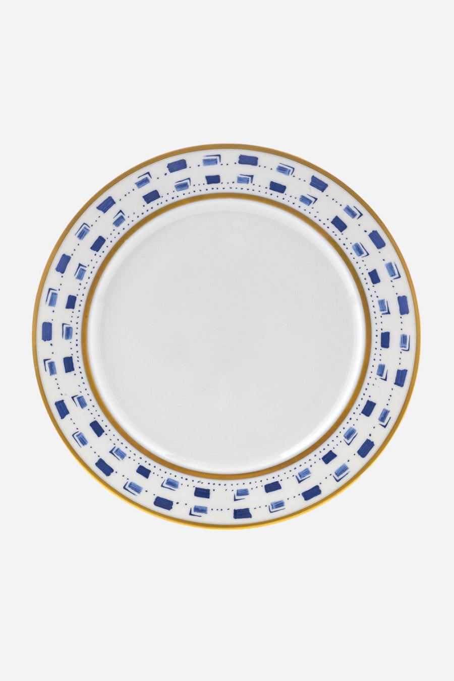 Royal Limoges La Bocca Bleu Dinner Plate – front view