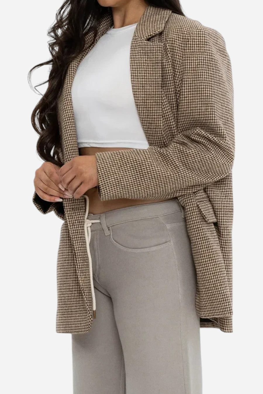 Rudes Demim The Riley Sweatpant in Creme – side view