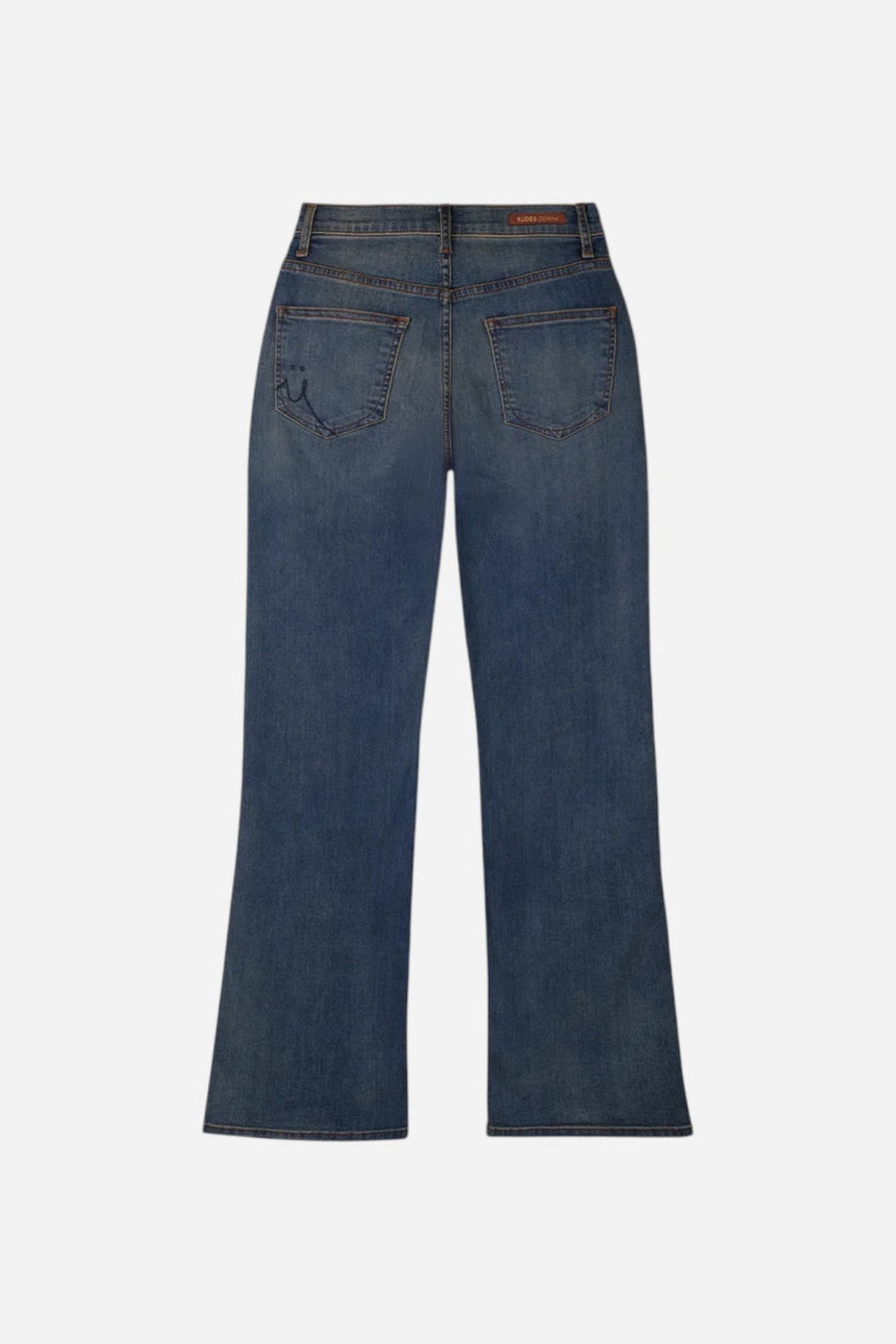 Rudes Denim The Ali Boot Cut in Moonstone – side view