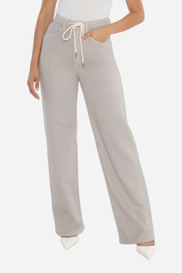 Rudes Denim The Riley Vintage High Rise in Creme
