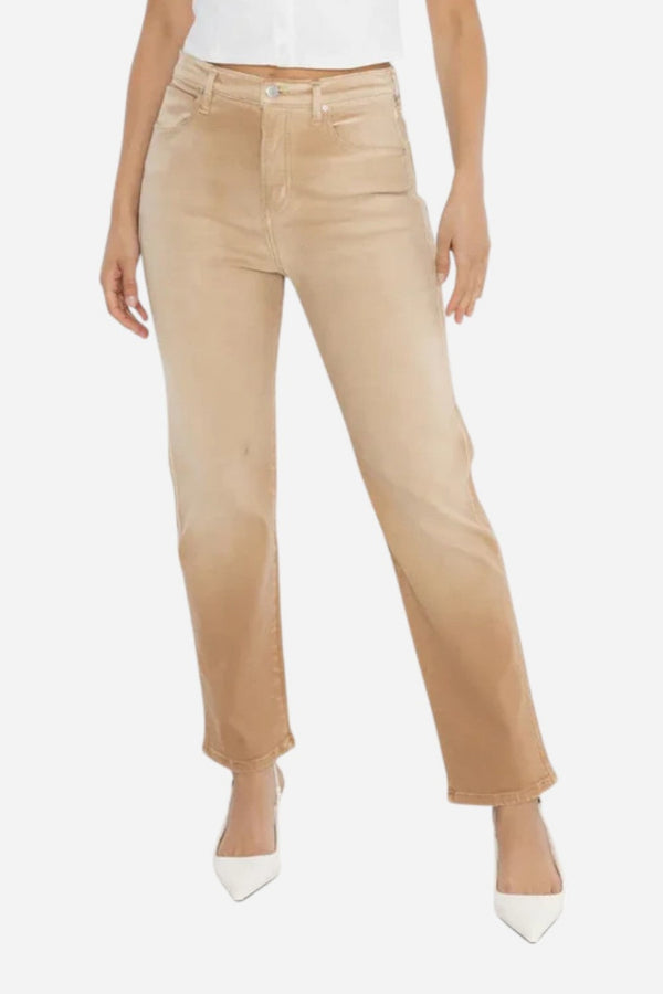 Rudes Denim The Tracy Straight Leg in Sea Sand