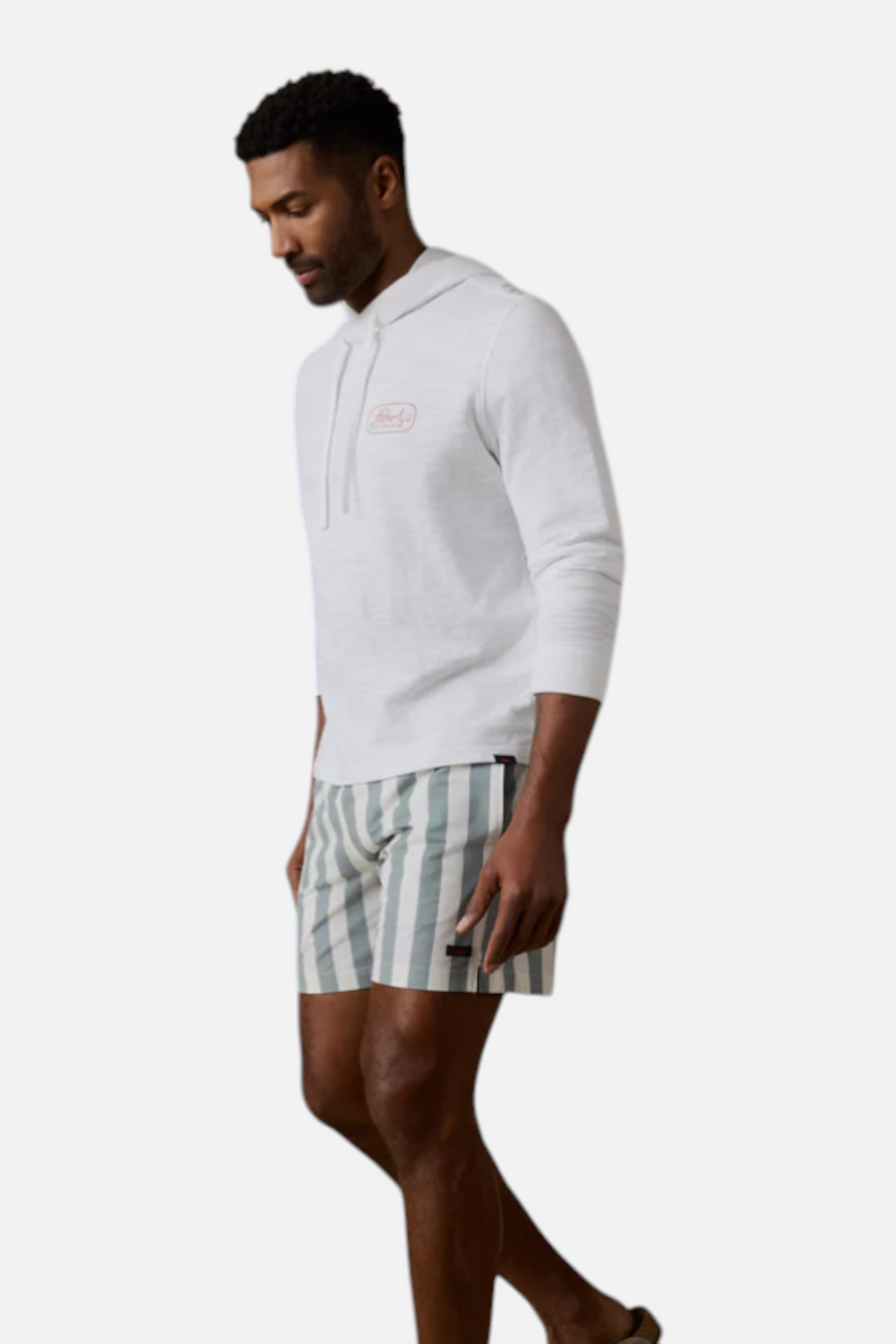 Faherty All Day Trunk 6" in Sage Awning