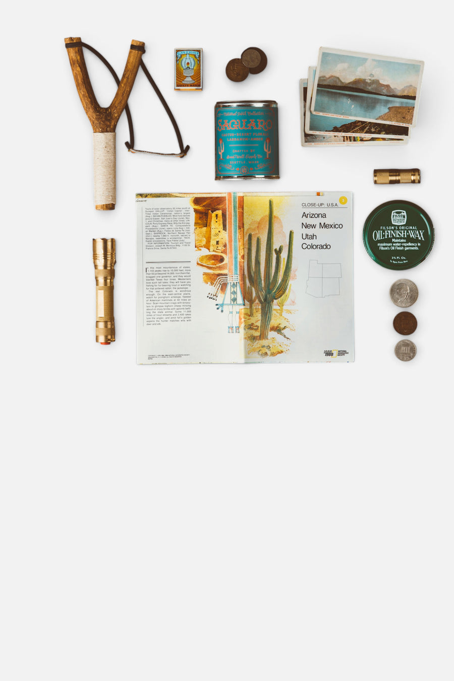 Saguaro National Park Pint Candle – side view