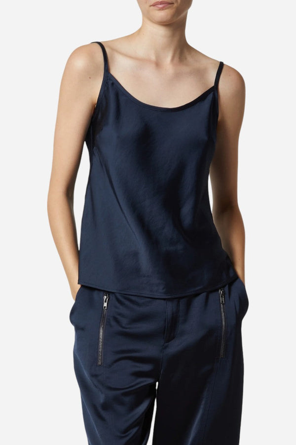 Saint Art Elliot Charmeuse Cami Black