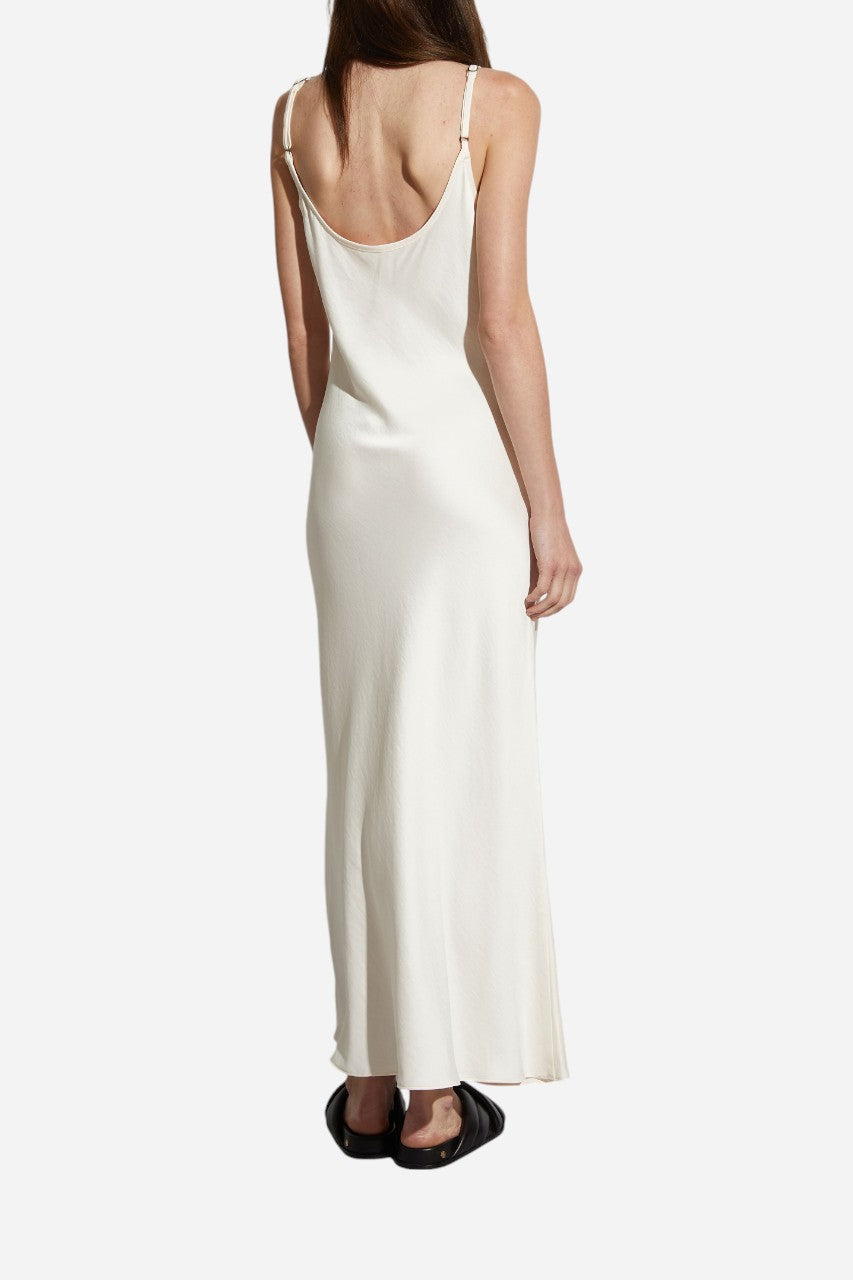 Saint Art Haley Slip Dress Ivory – side view
