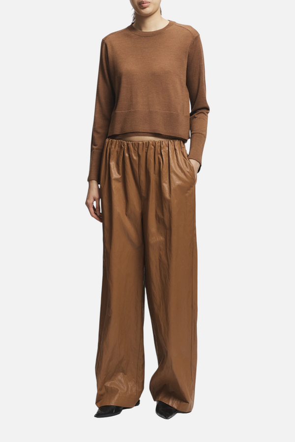 Saint Art Jakob Pull On Pant in Cognac