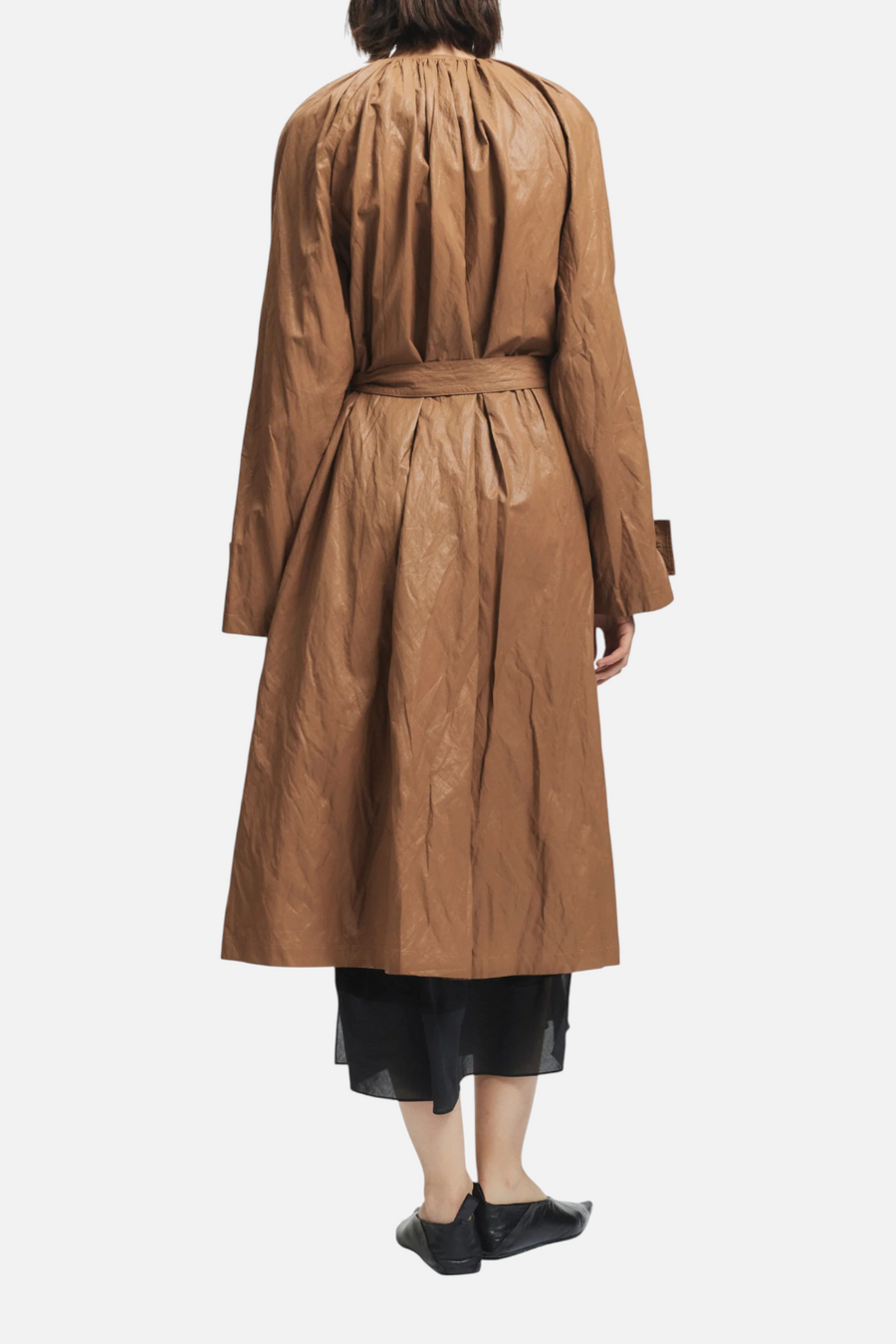 Saint Art Lena Jacket in Cognac – detail