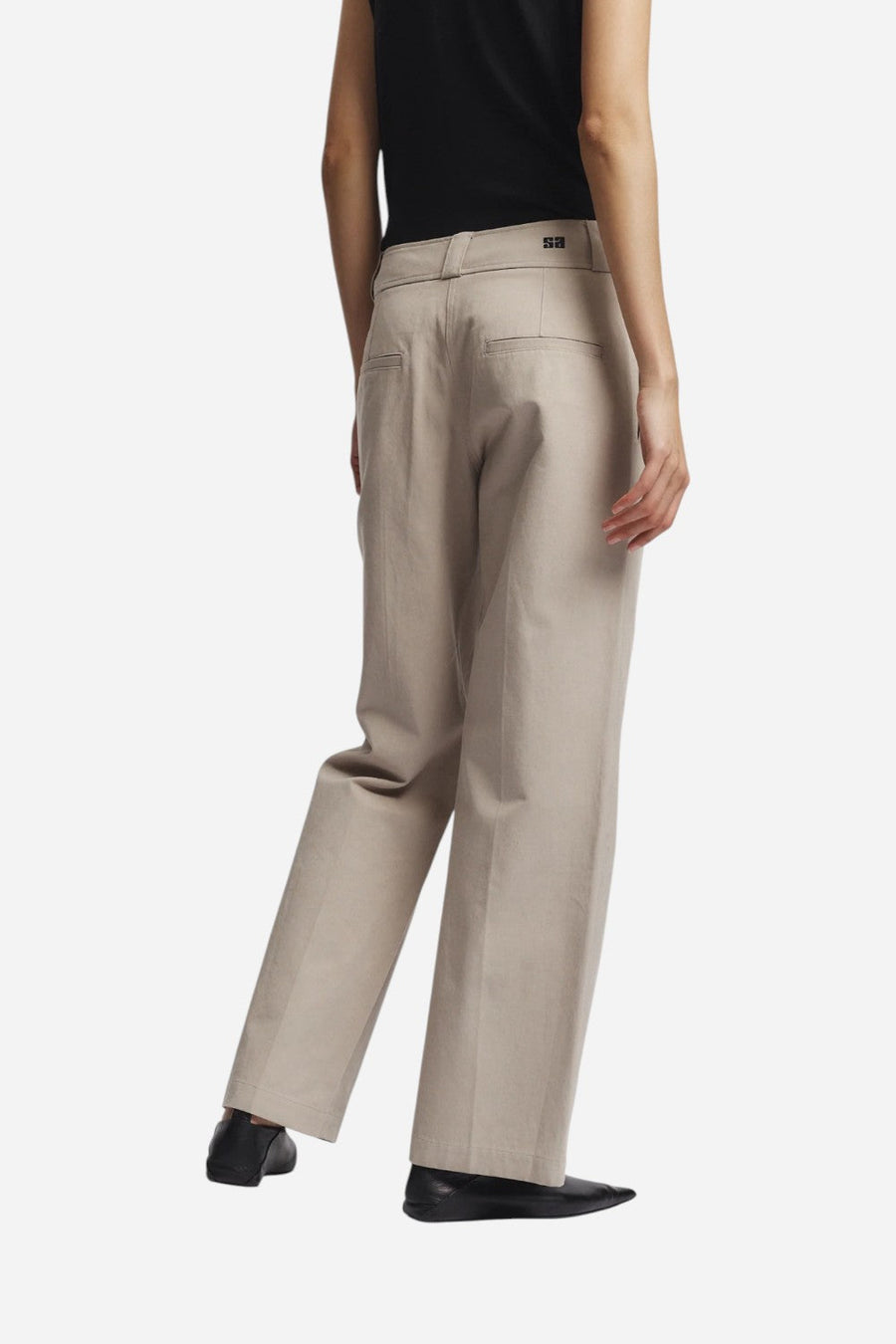 Saint Art Nessa Pant Pebble – alternate