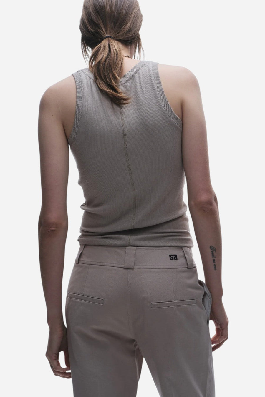 Saint Art Nessa Pant Pebble – side view