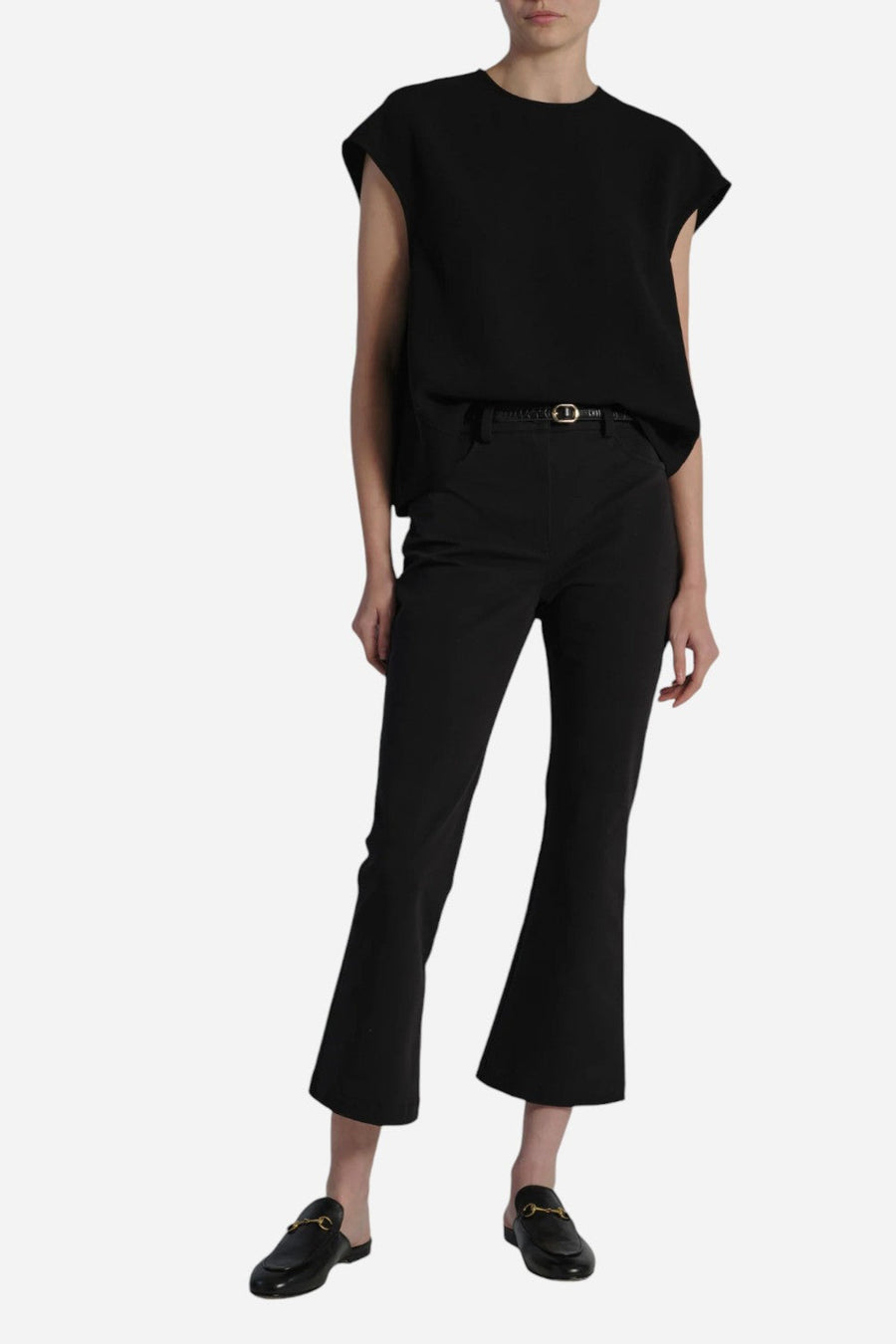 Saint Art Preston Compact Stretch Pant Black – detail