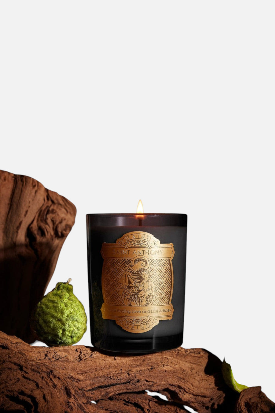 Saint Candles St Anthony Of Padua Special Edition Candle – back view