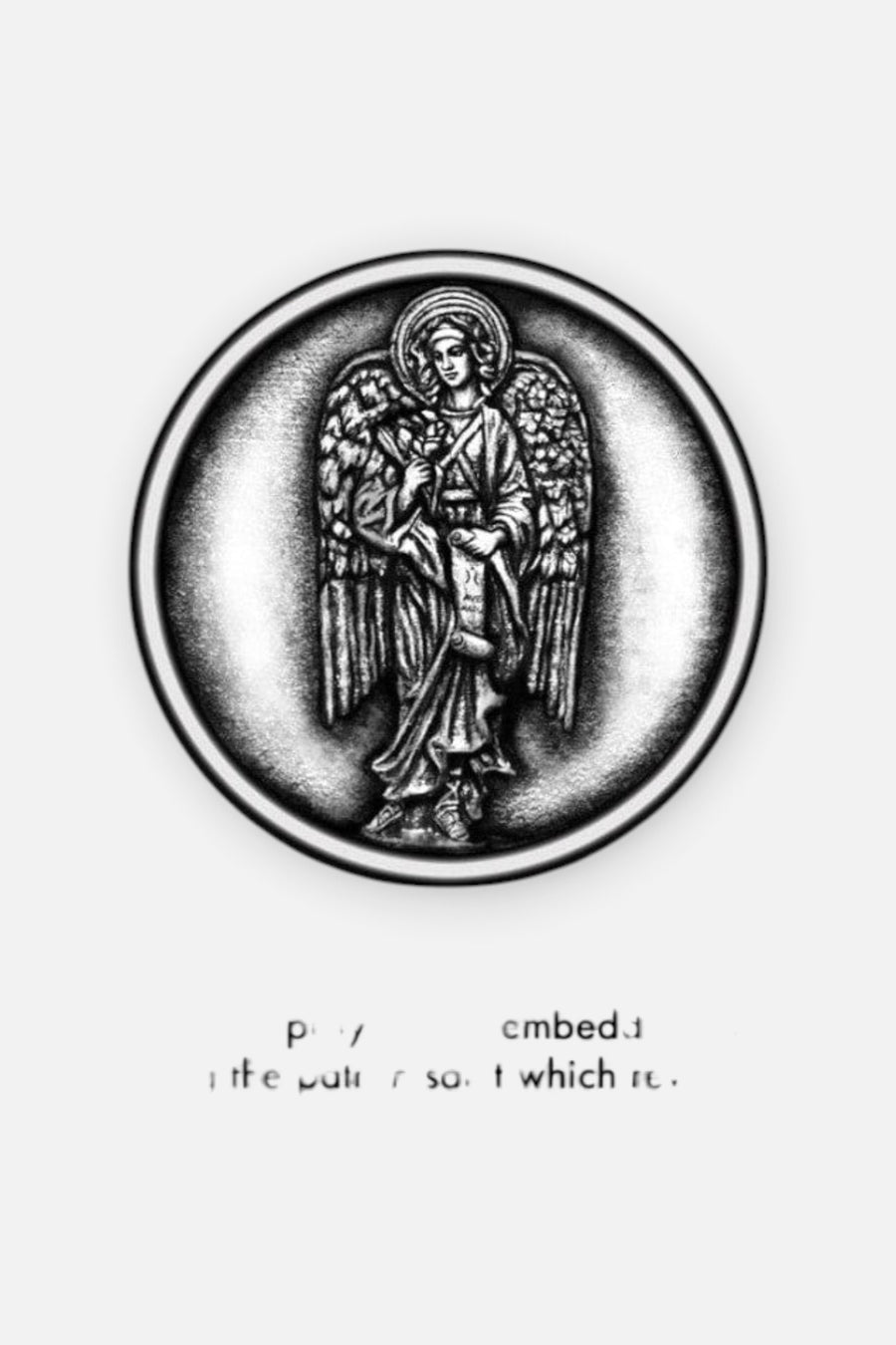 Saint Candles St Gabriel Archangel Special Edition Candle – detail