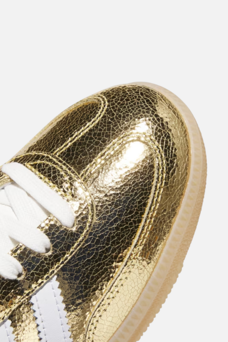 Adidas Women's Samba OG in Gold Metallic – CHROME