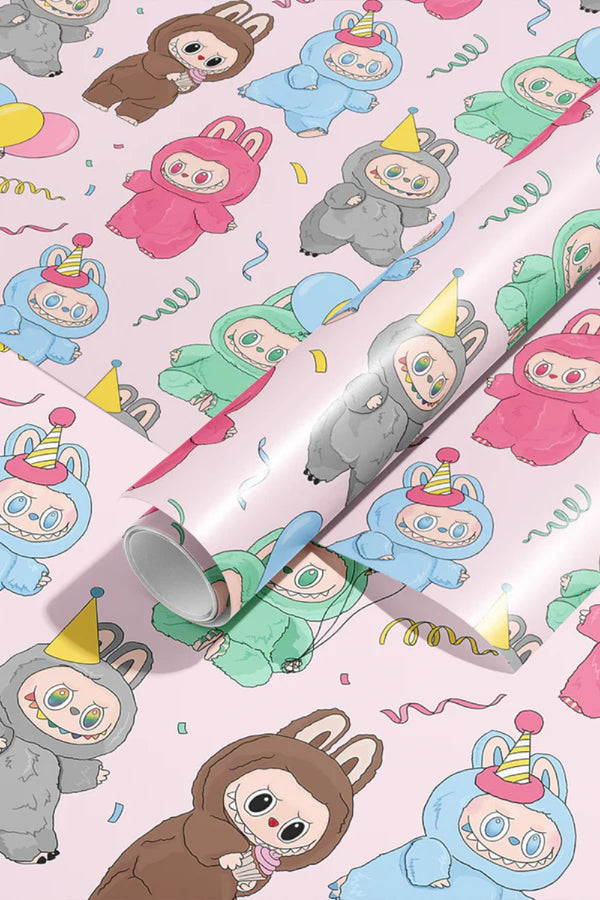 Sammy Gorin Big Into Party Energy Birthday Wrapping Paper