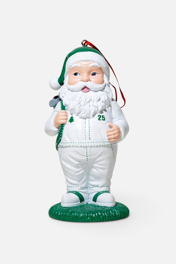 Santa Caddie Ornament