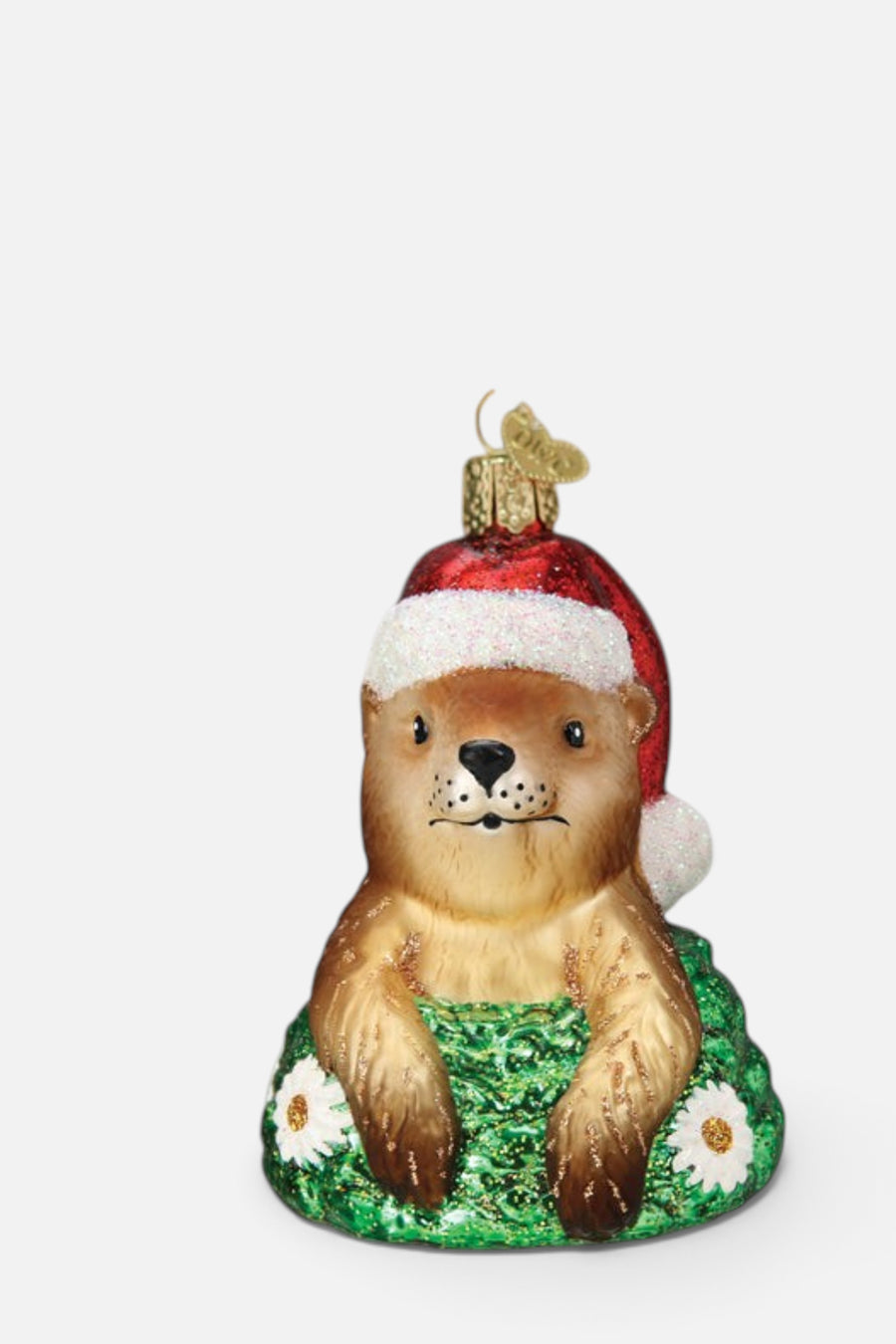 Santa Groundhog Ornament – alternate