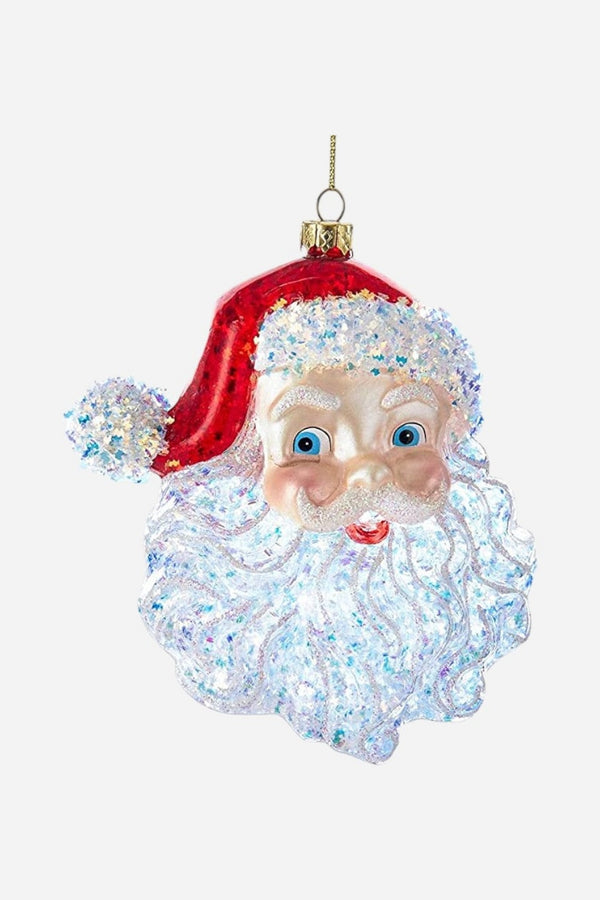 Santa Head 5" Ornament