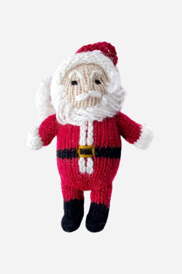 Santa Knit Wool Ornament