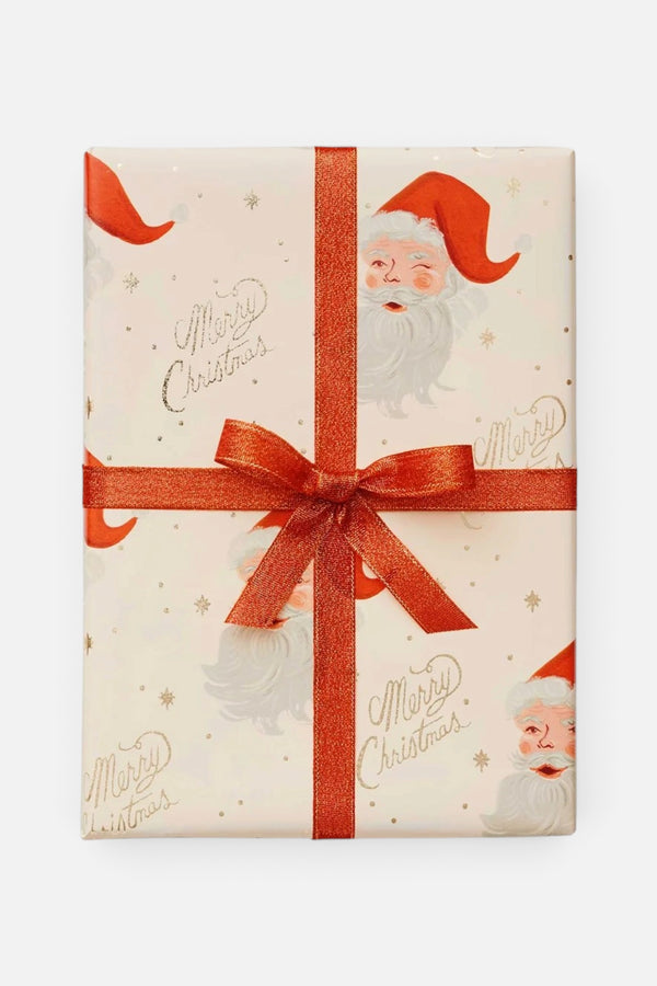 Rifle Paper Co. Santa Wrap Continuous Roll