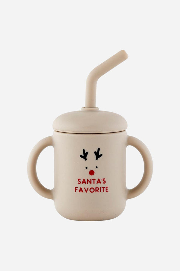 Santa's Favorite Silicone Sippy Cup