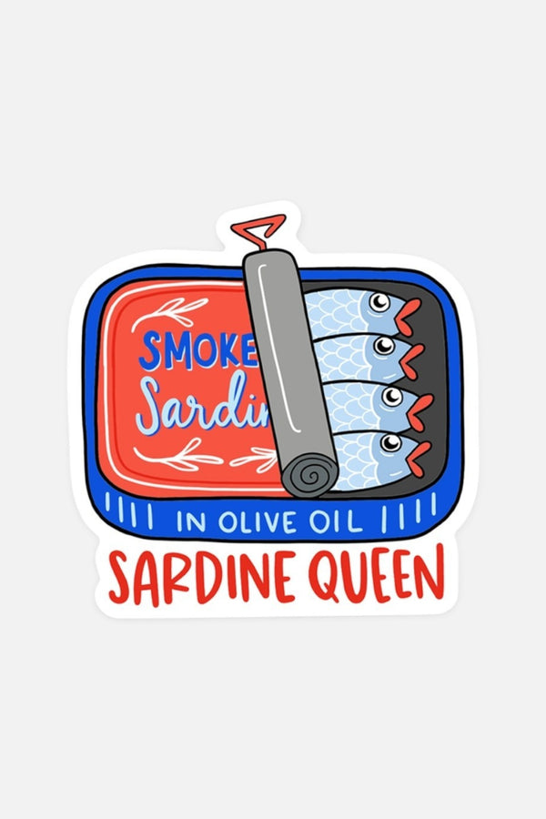 Sardine Queen Sticker