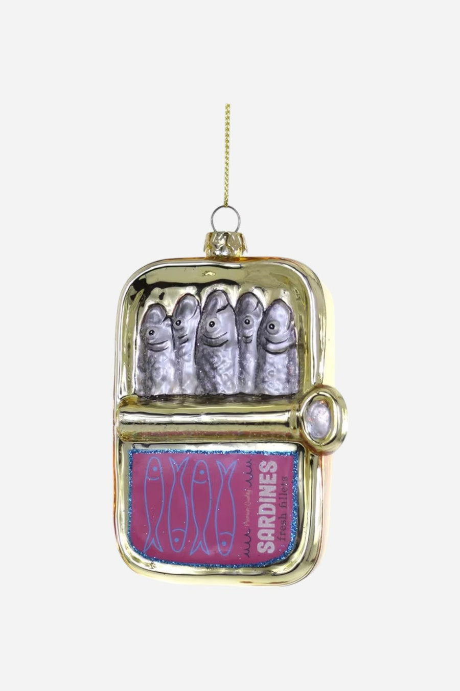 Sardines Ornament – front view