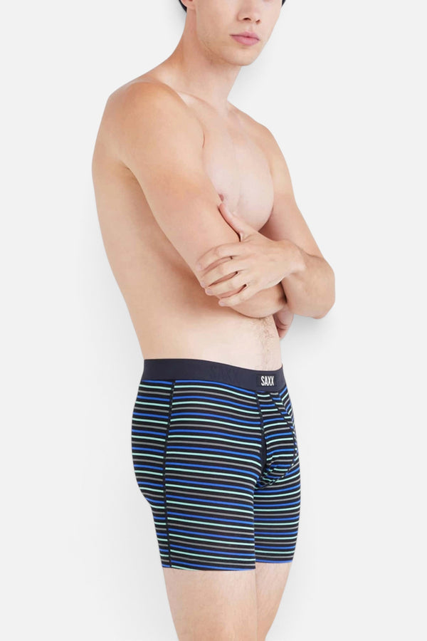 SAXX Men's Vibe Xtra Comfort Boxer Brief in Gents Stripe