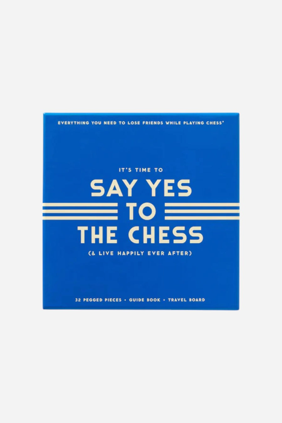 Say Yes To Chess – front view