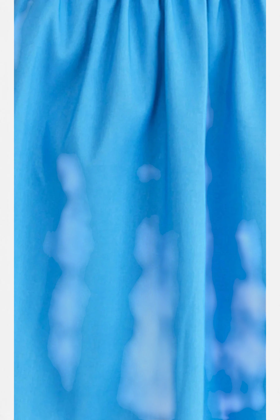 Saylor Aleah Faille Mini Dress in Capri – detail