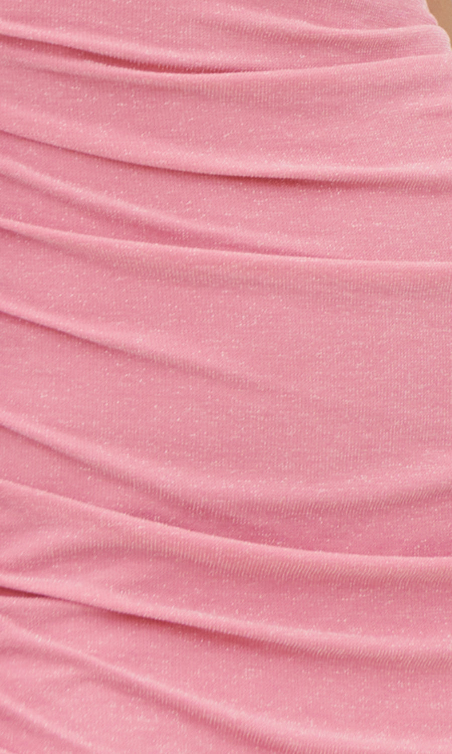 Saylor Grenadine Mini Dress in Raspberry – detail