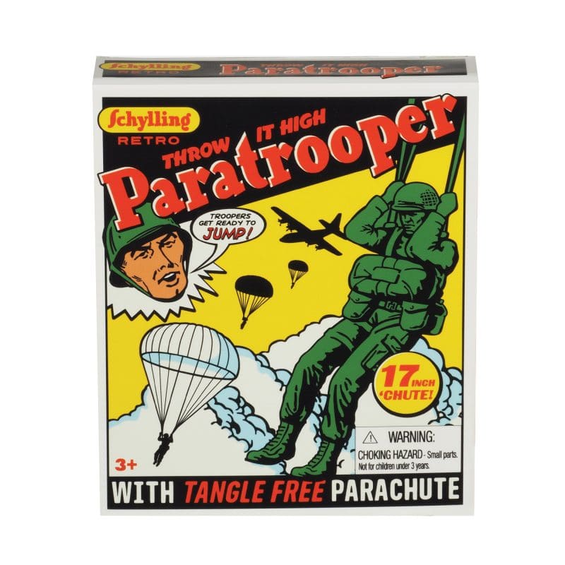 Schylling Retro Paratrooper – back view
