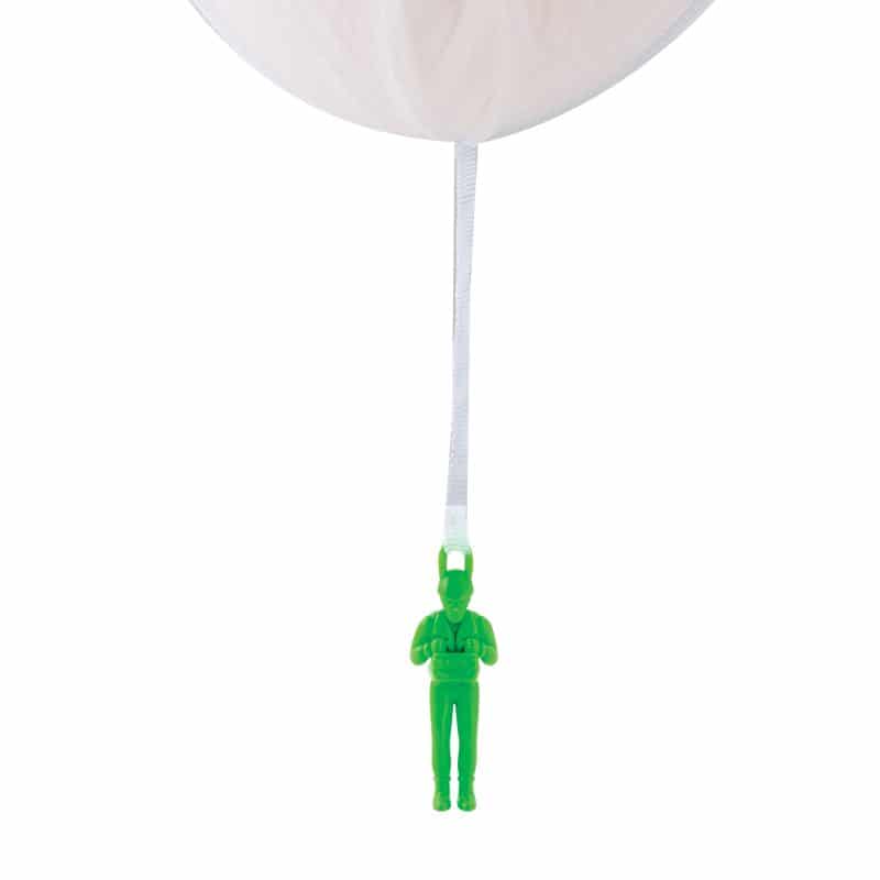 Schylling Retro Paratrooper – flat lay