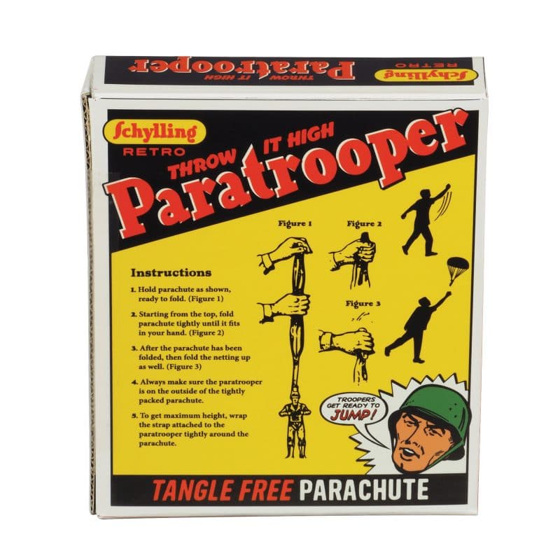 Schylling Retro Paratrooper – side view