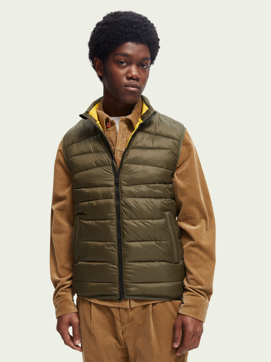 Scotch & Soda 169743 Lw Quilted Bodywarmer 0 – side view