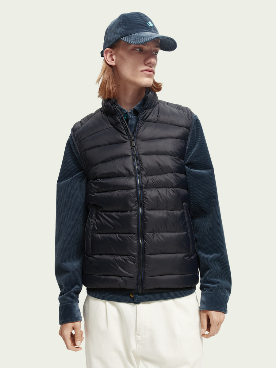 Scotch & Soda 169743 Lw Quilted Bodywarmer – back view