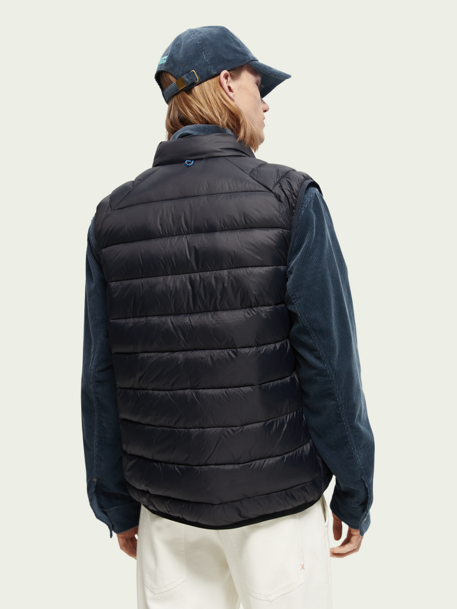 Scotch & Soda 169743 Lw Quilted Bodywarmer – detail