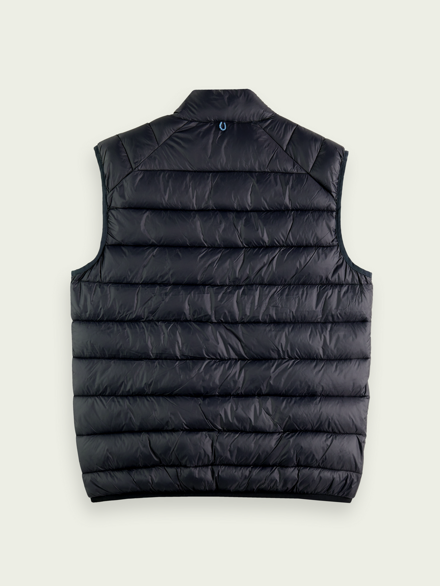 Scotch & Soda 169743 Lw Quilted Bodywarmer – flat lay